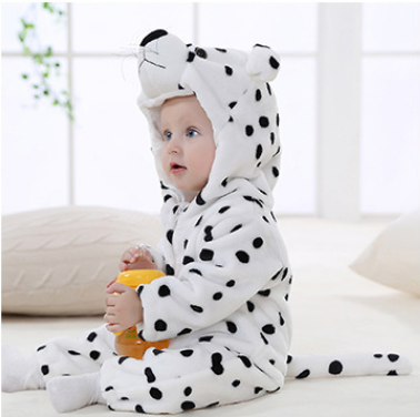 Snöleopard dräkt