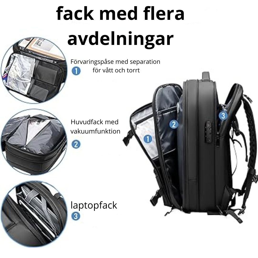 Vakuum ryggsäck