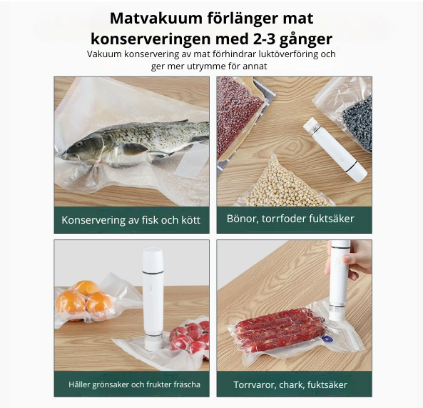 Handhållen Vakuumförseglare