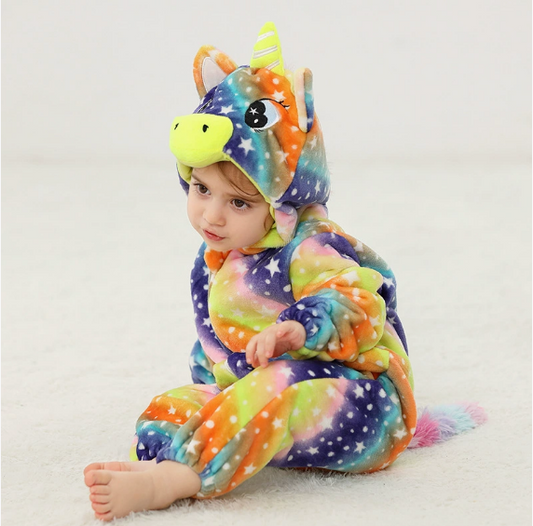Camouflage unicorn dräkt